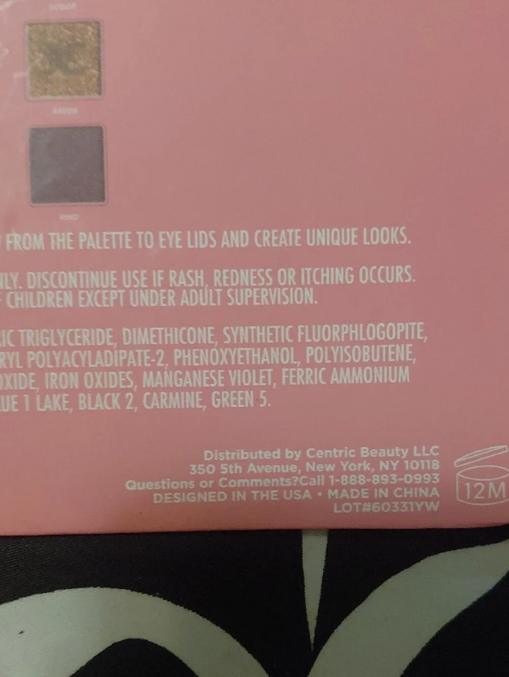 Juicy Couture shimmery pink